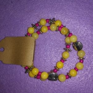 Canary Stretch Bracelet